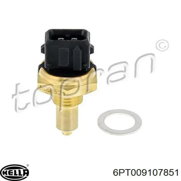 Do koszyka 6PT009107851 HELLA Czujnik temperatury płynu chłodzącego
