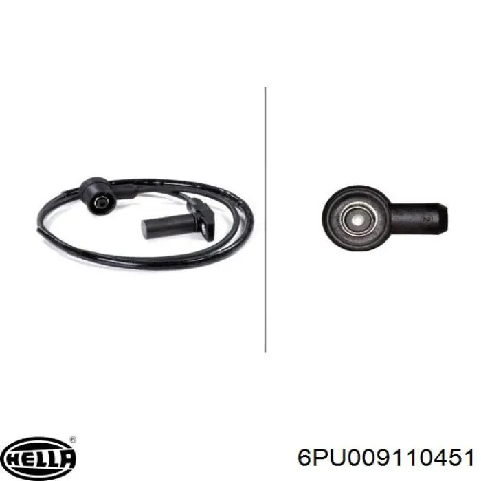 Do koszyka 6PU009110451 HELLA Czujnik położenia wału korbowego