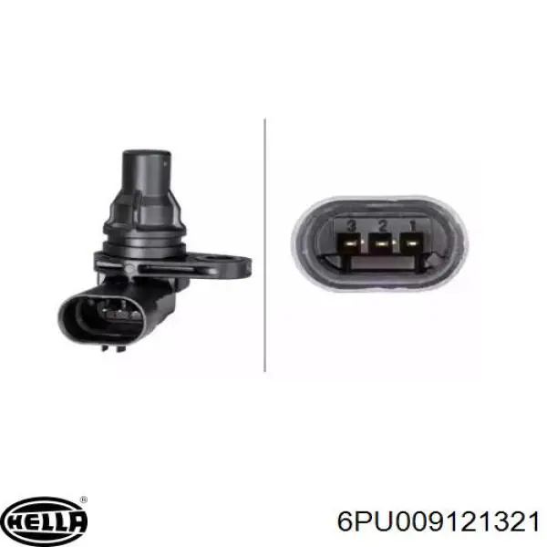 Do koszyka 6PU009121321 HELLA Czujnik położenia wałka rozrządu