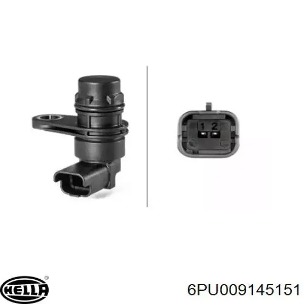 Do koszyka 6PU009145151 HELLA Czujnik prędkości