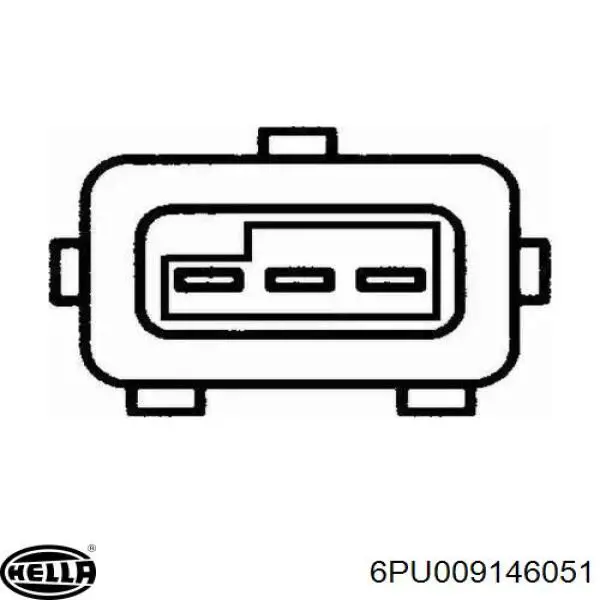 Do koszyka 6PU009146051 HELLA Czujnik położenia wału korbowego