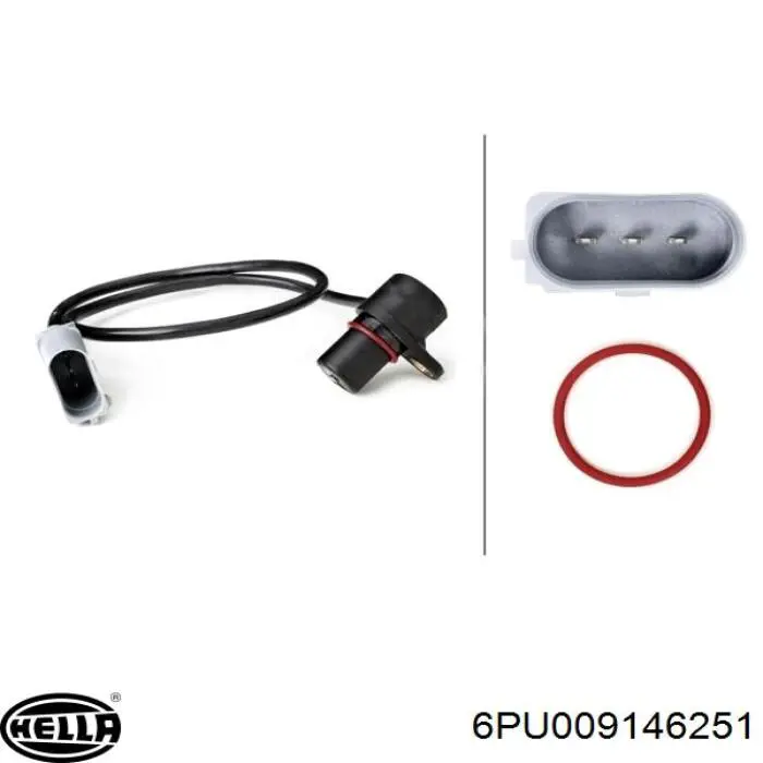 Do koszyka 6PU009146251 HELLA Czujnik położenia wału korbowego