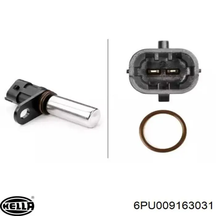 Do koszyka 6PU009163031 HELLA Czujnik położenia wału korbowego