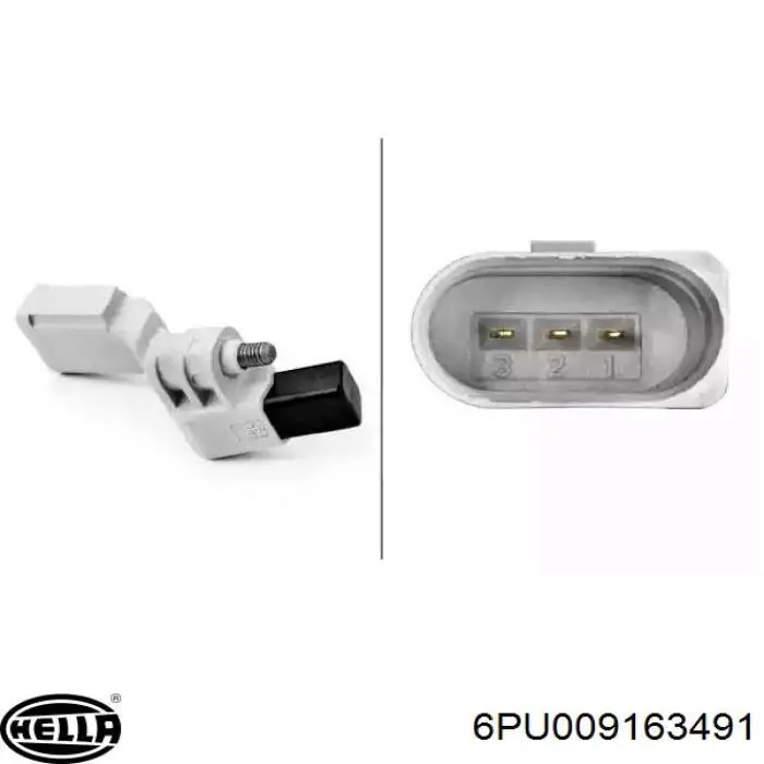 Do koszyka 6PU009163491 HELLA Czujnik położenia wału korbowego