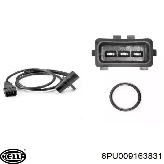 Do koszyka 6PU009163831 HELLA Czujnik położenia wału korbowego