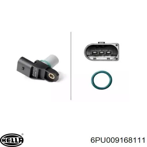 Czujnik położenia wałka rozrządu HELLA 6PU009168111 cena, od 26,04 USD