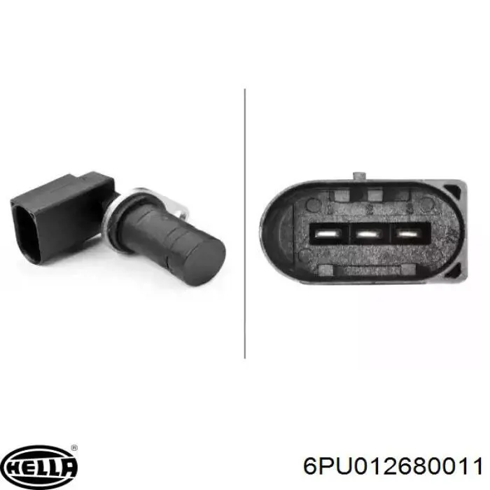 6PU012680-011 HELLA czujnik położenia wału korbowego