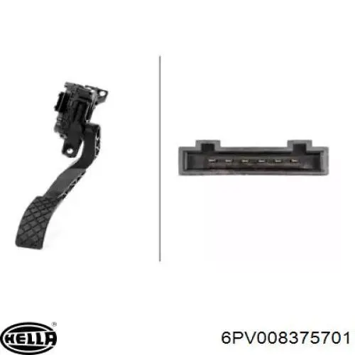 Do koszyka Pedał przyspieszenia (gazu) Audi A8 D2 4D2, 4D8