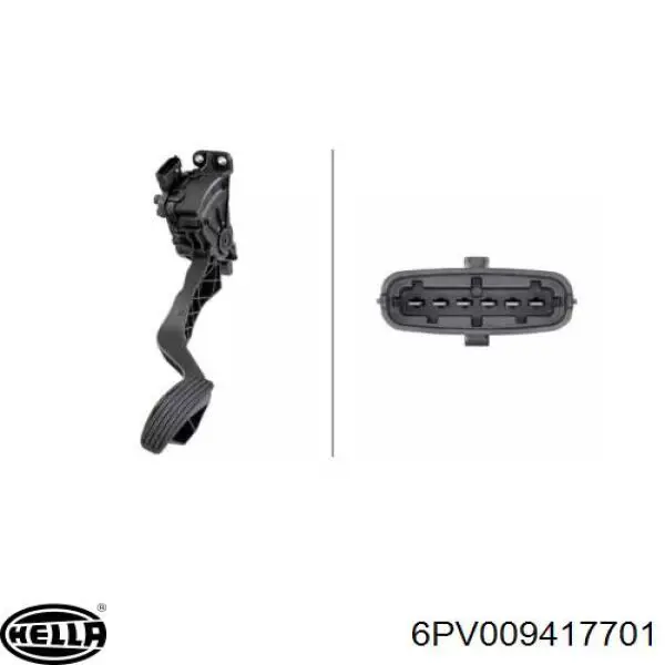 Pedał przyspieszenia (gazu) Fiat Albea sedana (172) (2002 - 2011) cena, od 53,53 USD