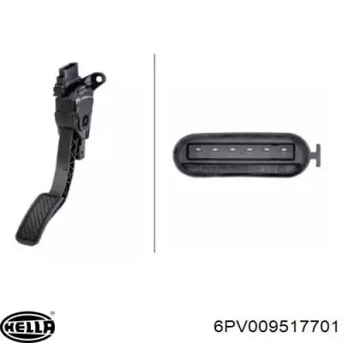 8V219F836AA Ford Pedał przyspieszenia (gazu)