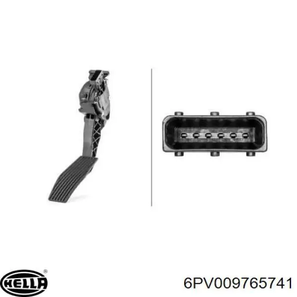 Pedał przyspieszenia (gazu) Opel Zafira C minivan (P12) (2011 - 2019) cena, od 53,06 USD