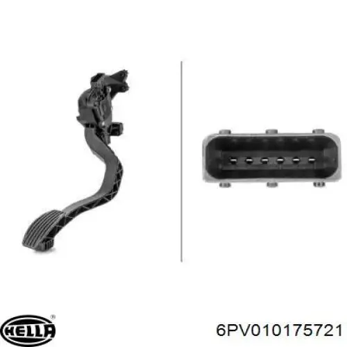 Pedał przyspieszenia (gazu) Alfa Romeo Giulietta hatchback (940) (2010 - 2020) cena, od 92,58 USD