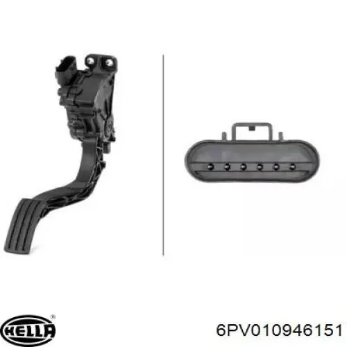 Pedał przyspieszenia (gazu) Ford Fusion kombi (JU) (2002 - 2012) cena, od 61,20 USD