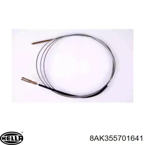 Do koszyka 8AK355701641 HELLA Linka sprzęgła