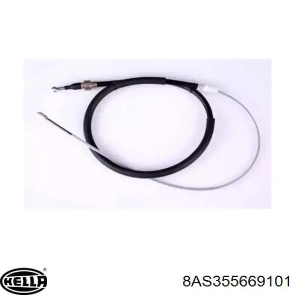 8AS355669101 HELLA linka hamulca ręcznego tylna prawa/lewa