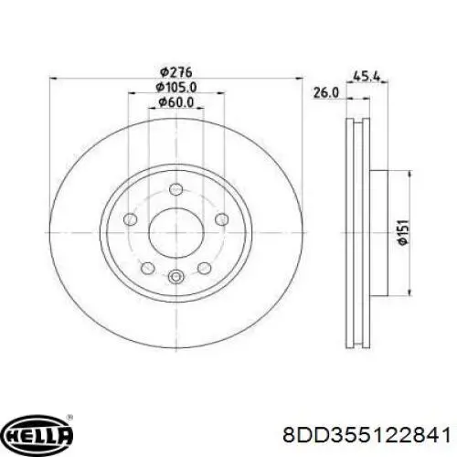 Tarcza hamulcowa przednia General Motors 1687774880 cena, od 52,82 USD