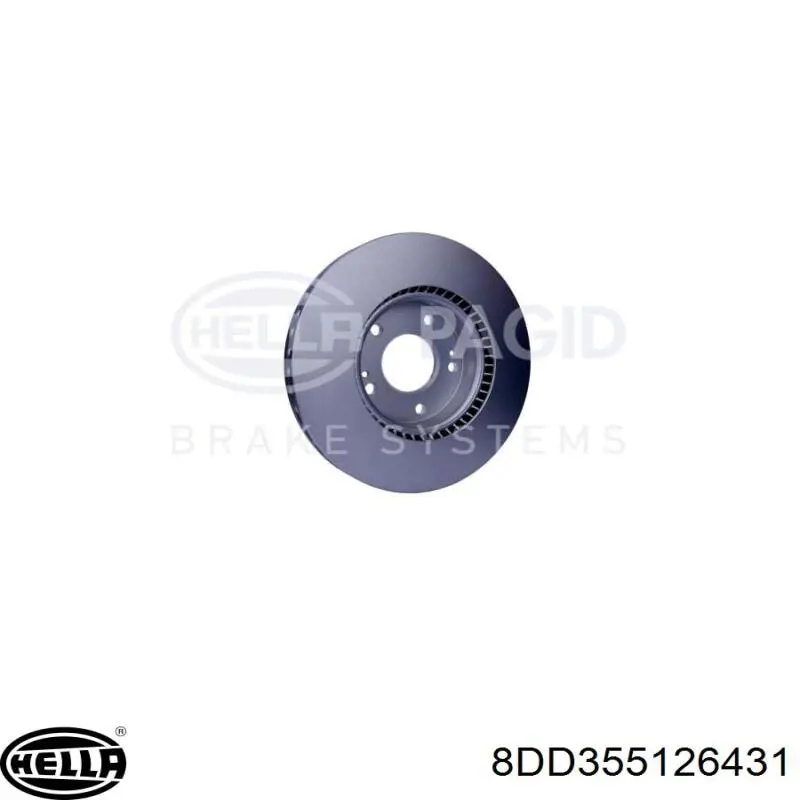 0986479G24 Bosch Tarcza hamulcowa przednia