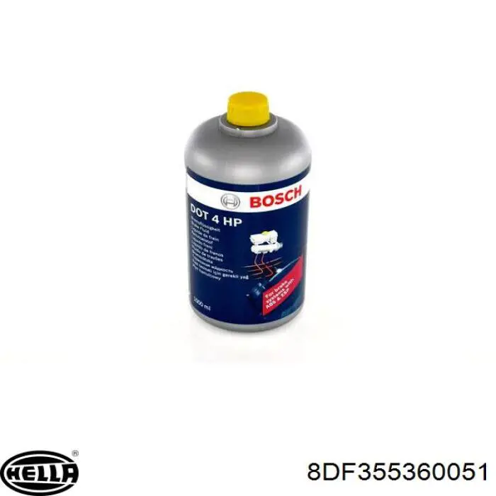 Do koszyka 8DF355360051 HELLA Płyn hamulcowy
