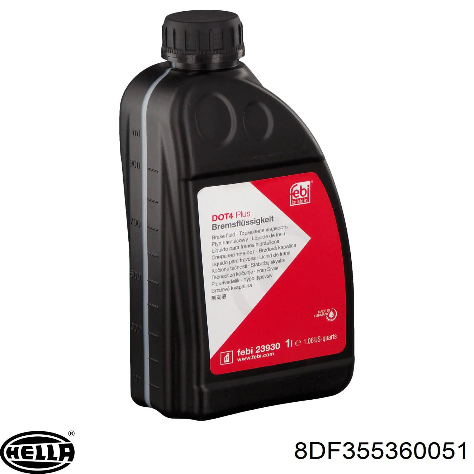 Płyn hamulcowy HELLA 8DF355360051 cena, od 12,20 USD