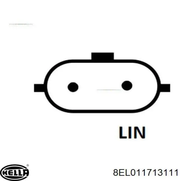 Do koszyka 231007842R Renault (RVI) Alternator