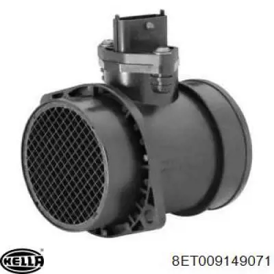 Czujnik przepływu powietrza, przepływomierz powietrza M.A.F. HELLA 8ET009149071 cena, od 77,17 USD
