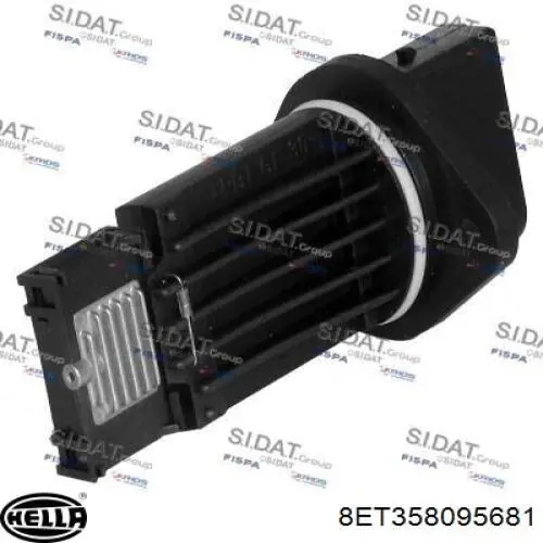 Do koszyka 0000940548 Mercedes Czujnik przepływu powietrza, przepływomierz powietrza M.A.F.