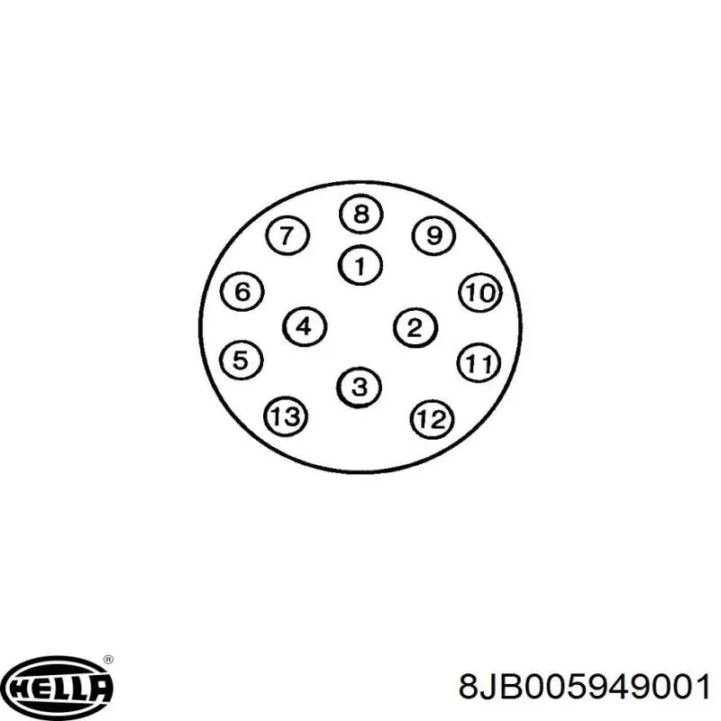 Do koszyka 171839 Febi Gniazdo elektryczne przyczepy