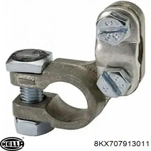 Do koszyka 8KX707913011 HELLA Klema akumulatora