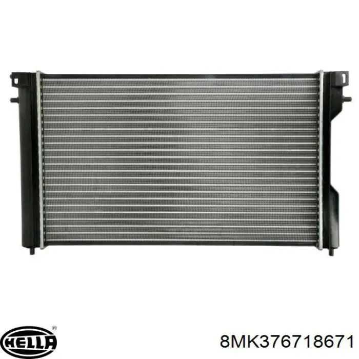 Chłodnica silnika HELLA 8MK376718671 cena, od 121,95 USD