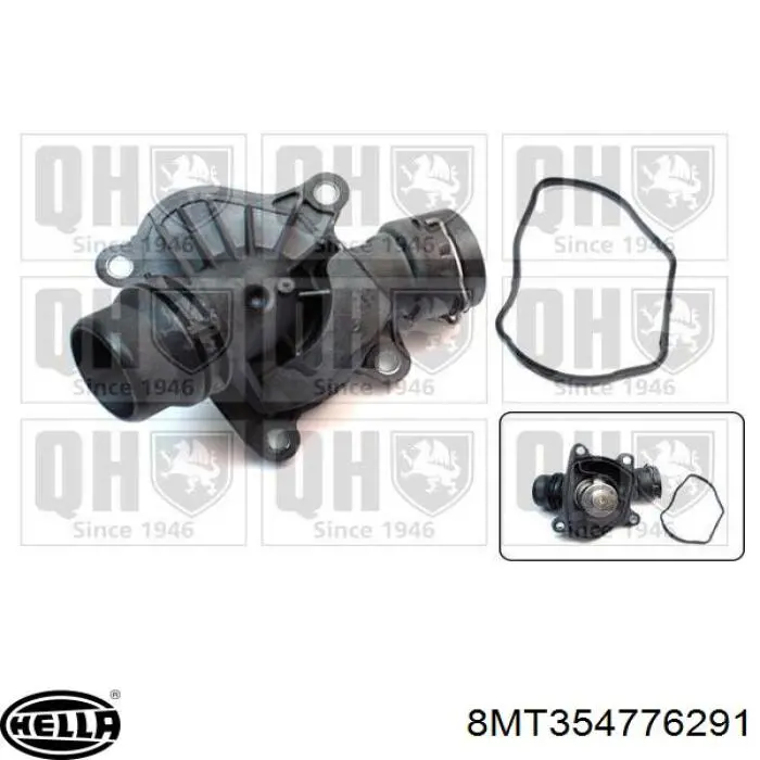 Do koszyka 8MT354776291 HELLA Termostat
