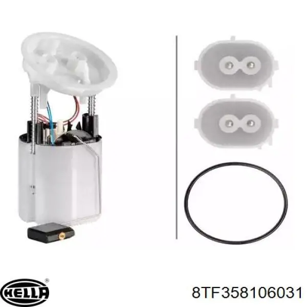 Moduł pompy paliwowej z czujnikiem poziomu paliwa HELLA 8TF358106031 cena, od 138,71 USD
