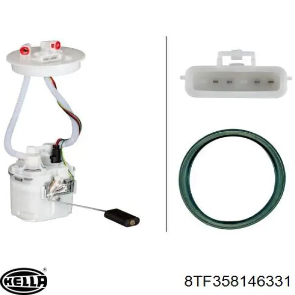 Do koszyka MAM00052M Magneti Marelli Moduł pompy paliwowej z czujnikiem poziomu paliwa