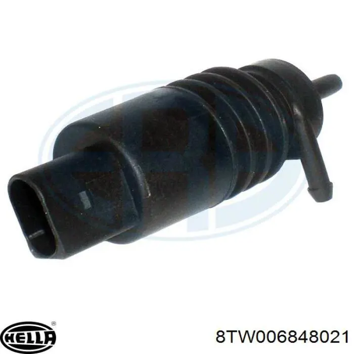 Do koszyka 8TW006848021 HELLA Pompka spryskiwacza szyby przedniej