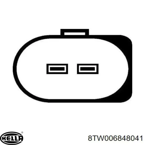 Do koszyka 8TW006848041 HELLA Pompka spryskiwacza szyby przedniej