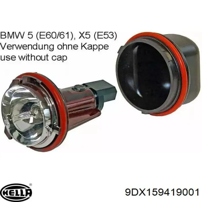 Żarówka oświetlenia wnętrza/kabiny HELLA 9DX159419001 cena, od 7,31 USD