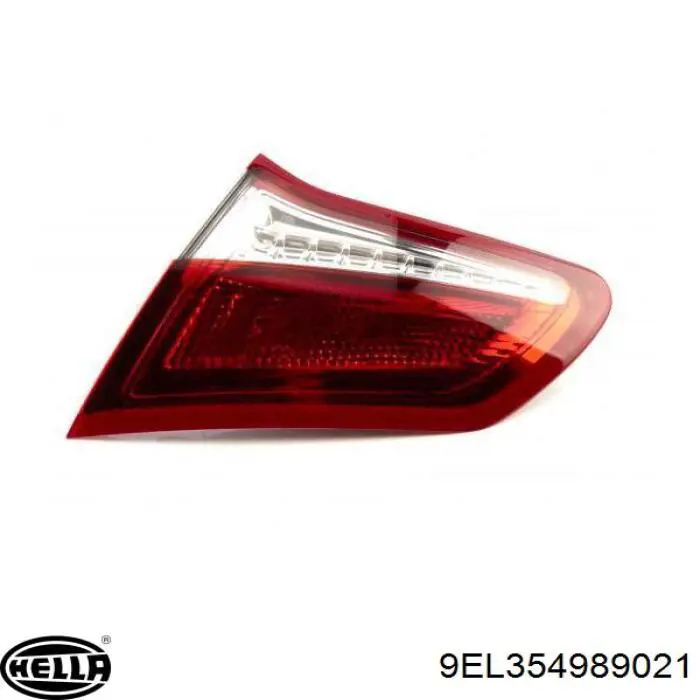 Do koszyka 967215548001 Peugeot/Citroen Lampa zespolona tylna prawa wewnętrzna