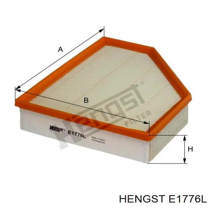 Do koszyka A3028 Purflux Filtr powietrza