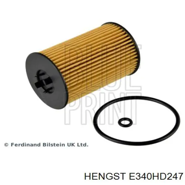 Do koszyka E340HD247 Hengst Filtr oleju
