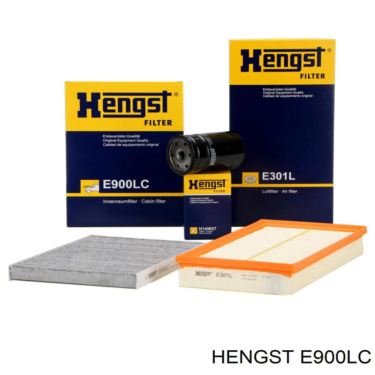Do koszyka E900LC Hengst Filtr kabiny