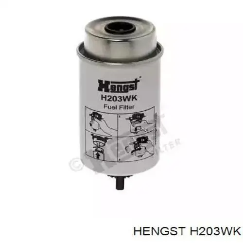 Filtr paliwa Hengst H203WK cena, od 32,43 USD