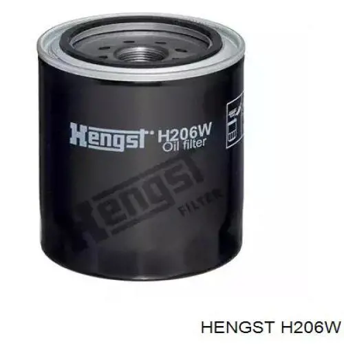 Filtr oleju Hengst H206W cena, od 17,42 USD