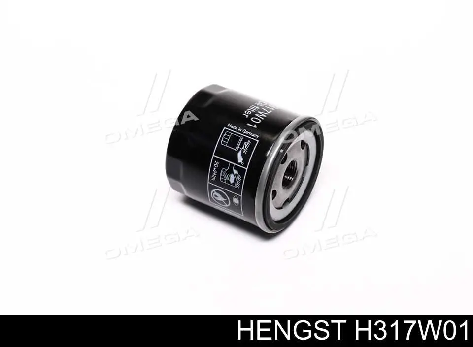 Filtr oleju Hengst H317W01 cena, od 7,20 USD