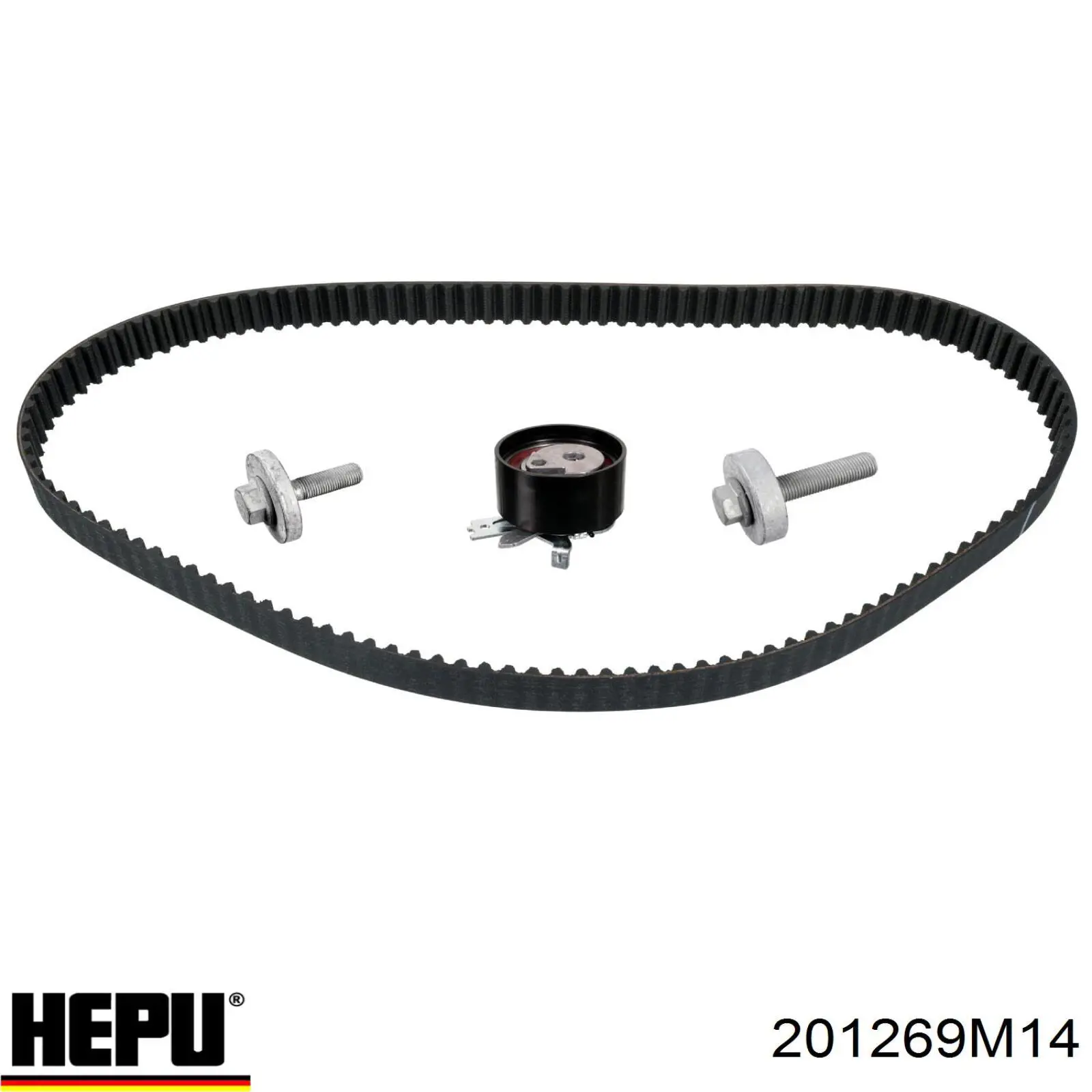 Do koszyka 201269M14 Hepu Pasek rozrządu, zestaw