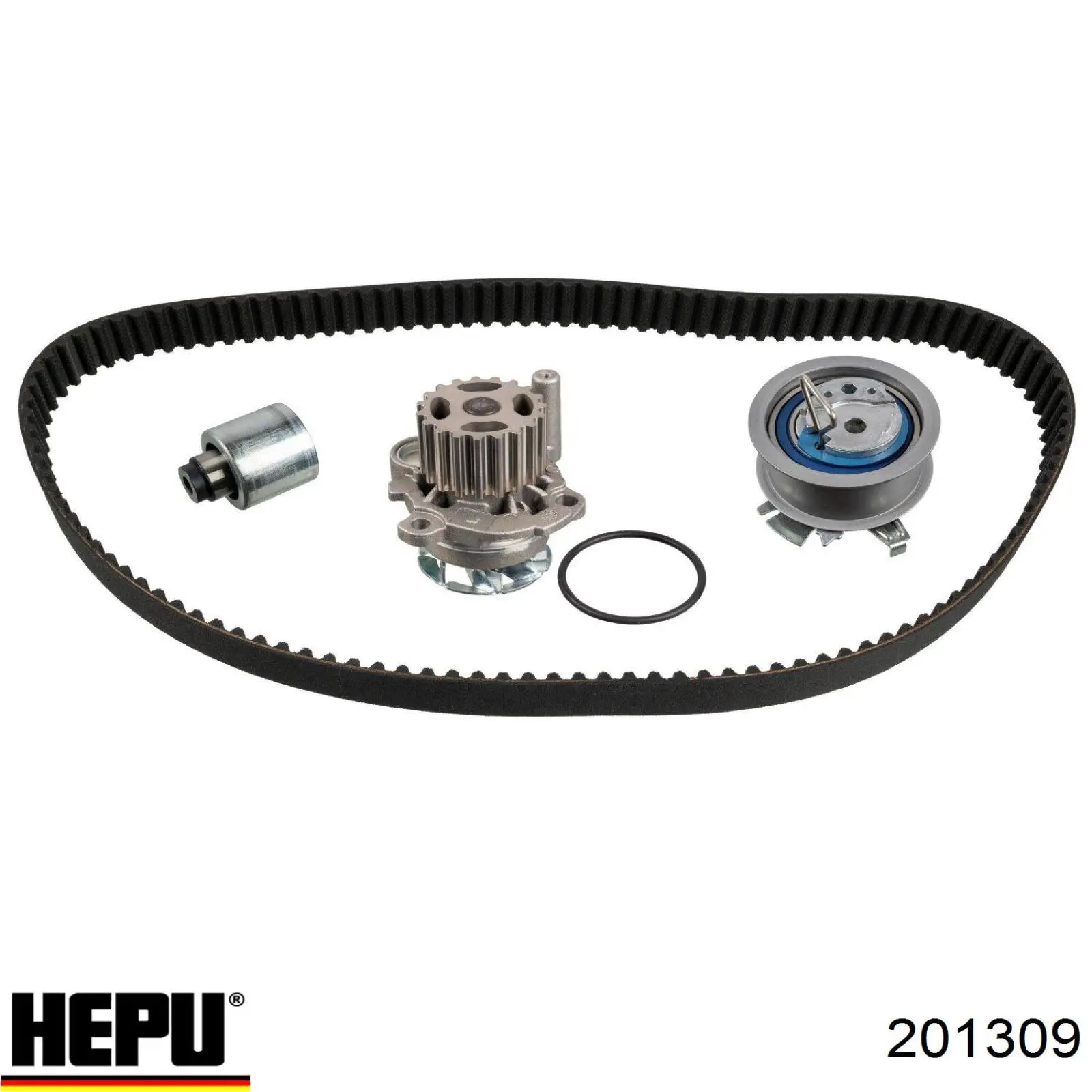 Pasek rozrządu, zestaw Hepu 201309 cena, od 137,53 USD