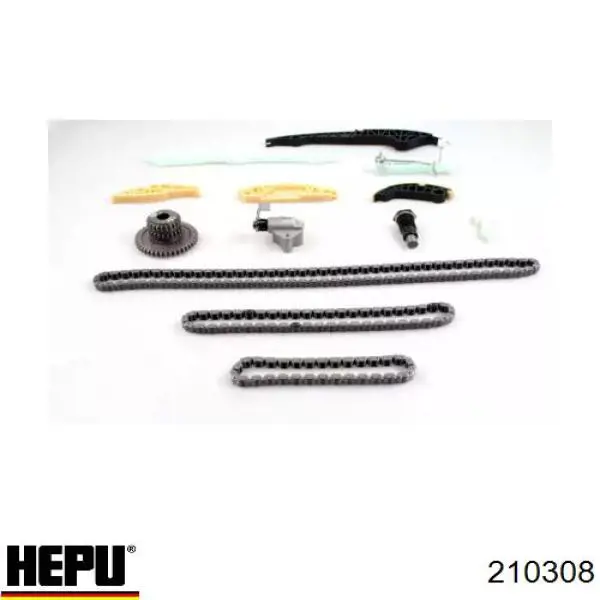 Łańcuch rozrządu, zestaw Hepu 210308 cena, od 382,08 USD