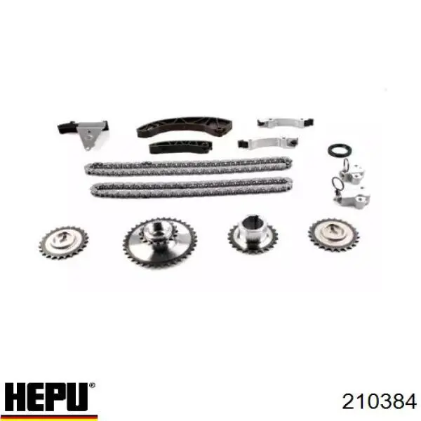 Łańcuch rozrządu, zestaw Hepu 210384 cena, od 230,32 USD