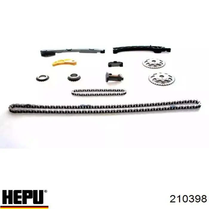 Łańcuch rozrządu, zestaw Hepu 210398 cena, od 238,79 USD