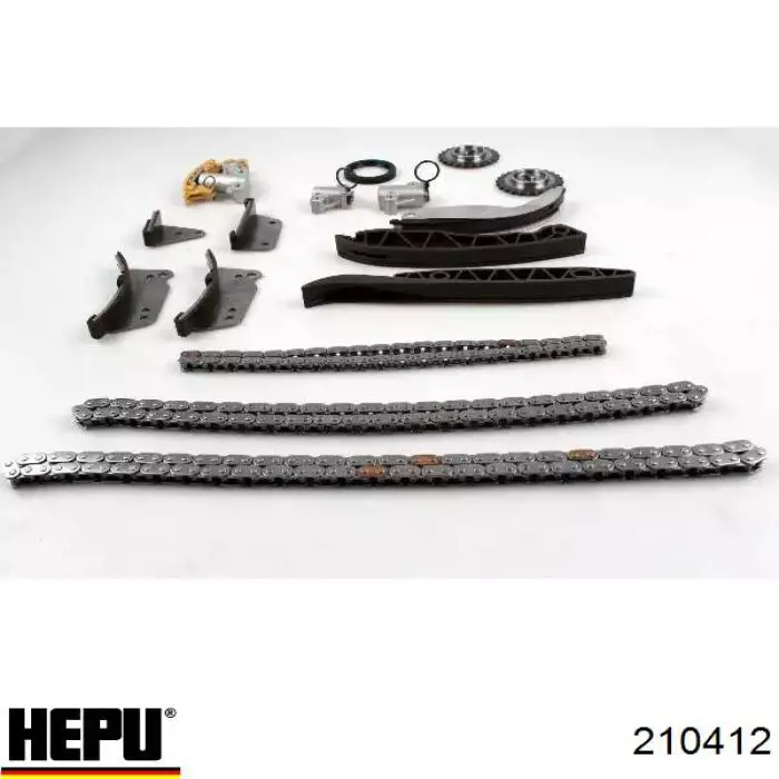 Łańcuch rozrządu, zestaw Hepu 210412 cena, od 239,86 USD