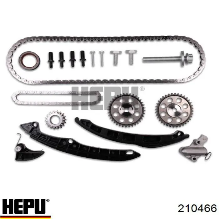 Łańcuch rozrządu, zestaw Hepu 210466 cena, od 189,81 USD