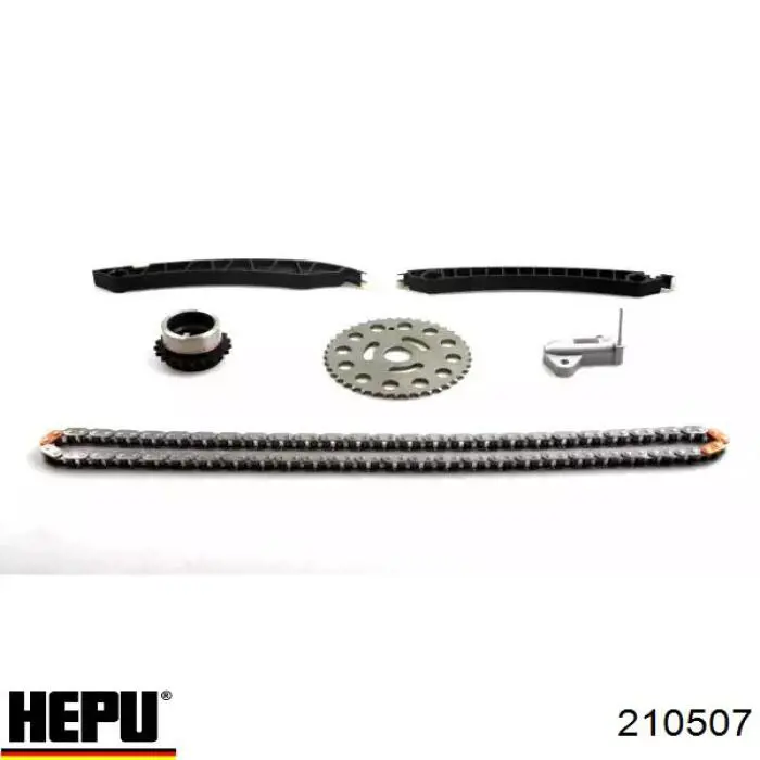 Łańcuch rozrządu, zestaw Hepu 210507 cena, od 140,94 USD